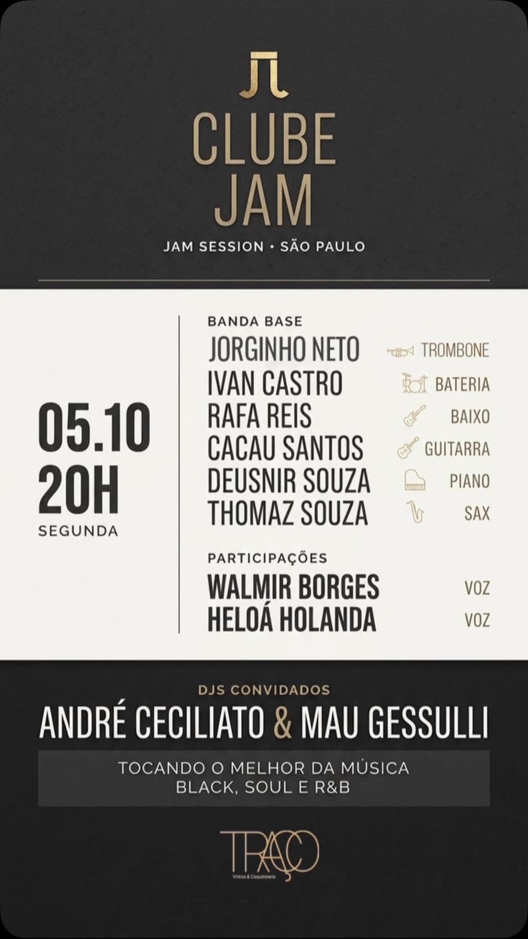 Flyer de André Ceciliato e mau_gessulli