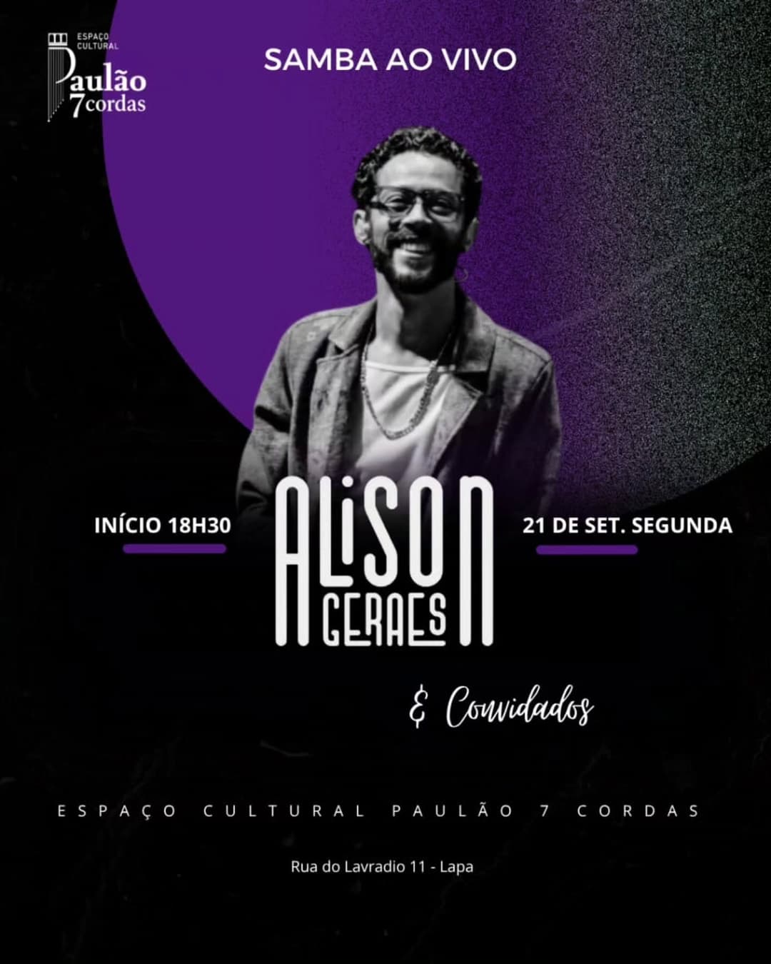Flyer de Alison Geraes