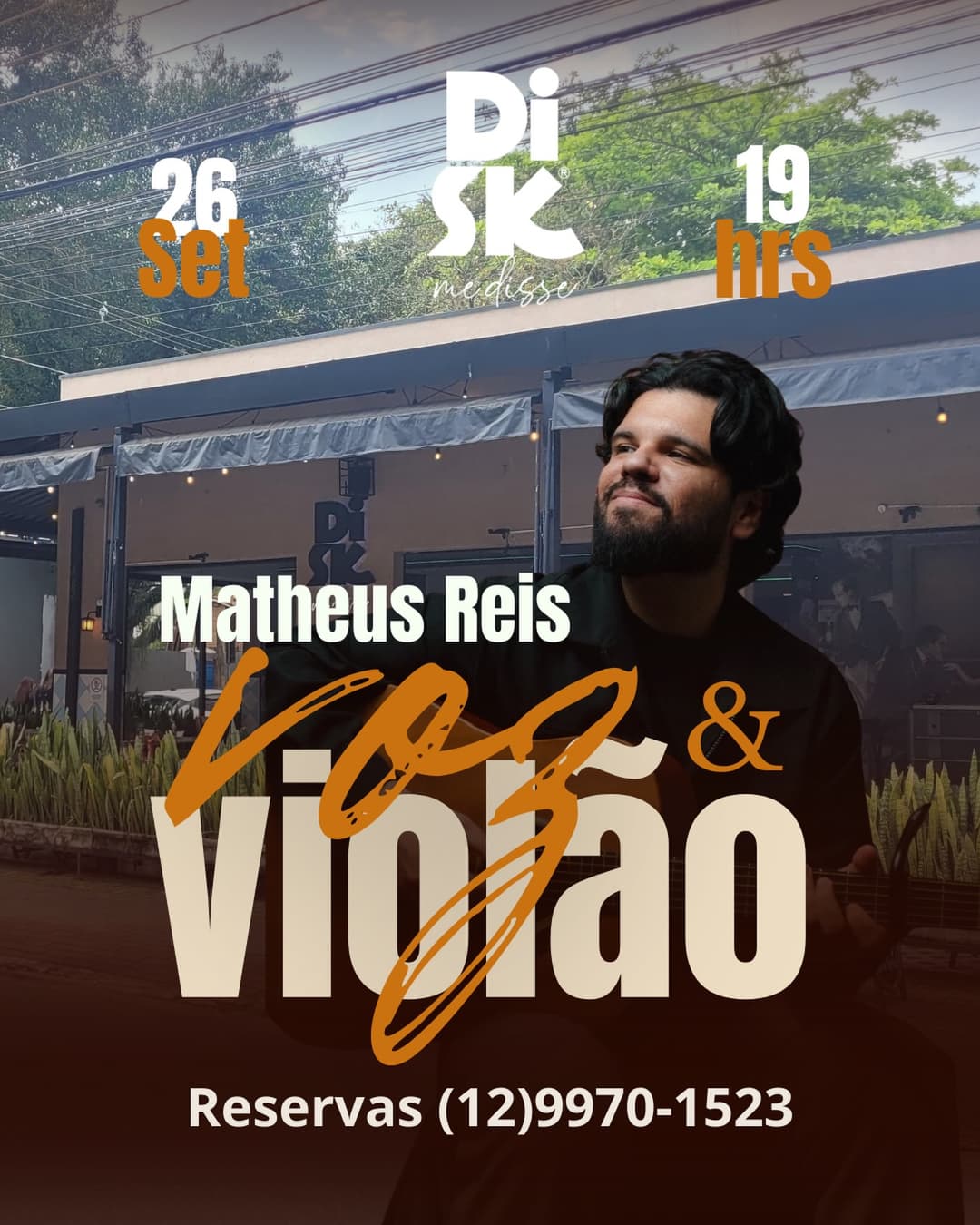 Flyer de Matheus Reis
