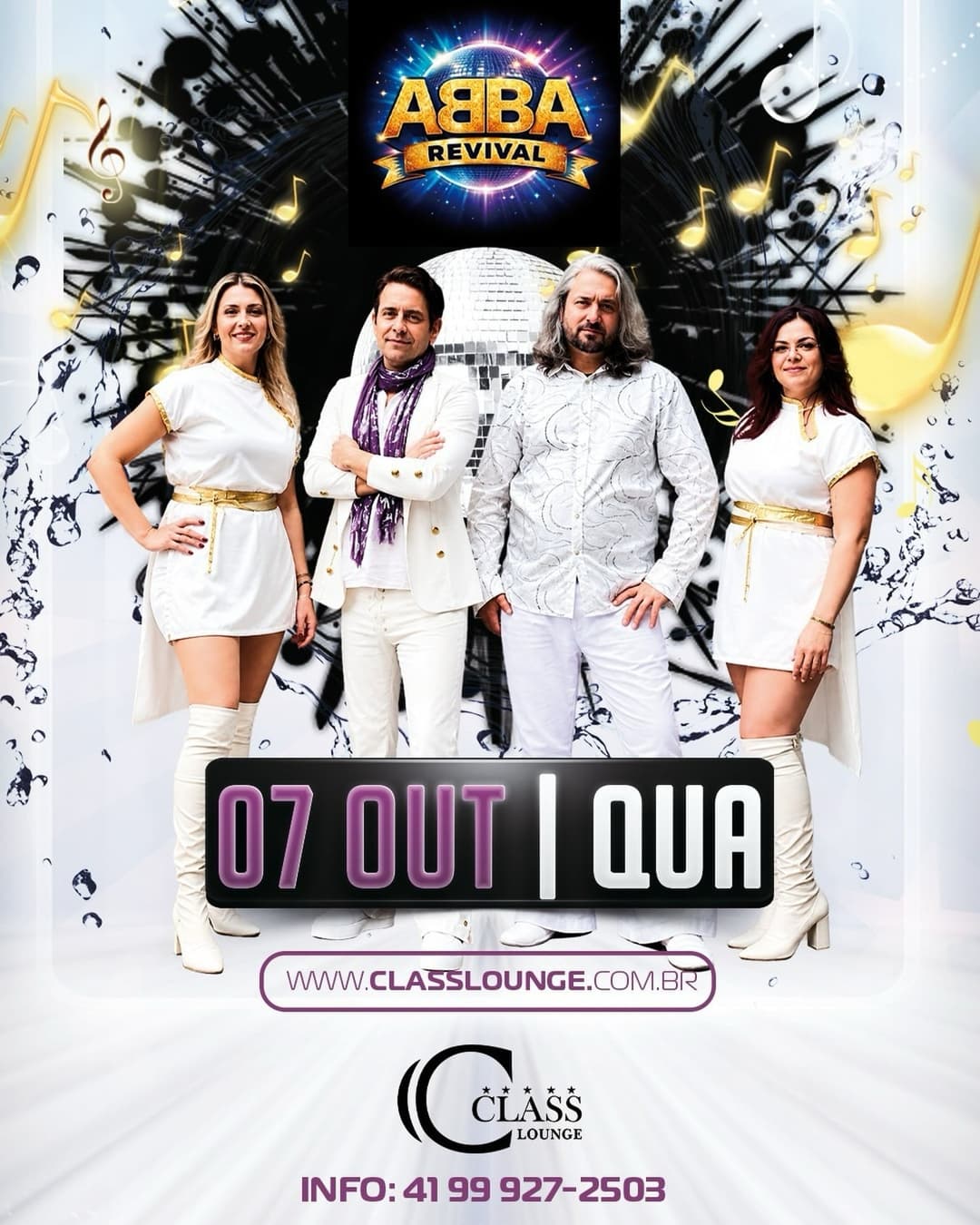 Flyer de ABBA Revival