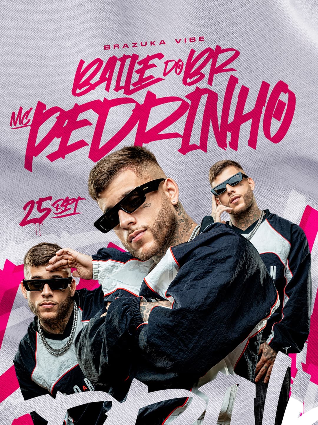 Flyer de MC Pedrinho