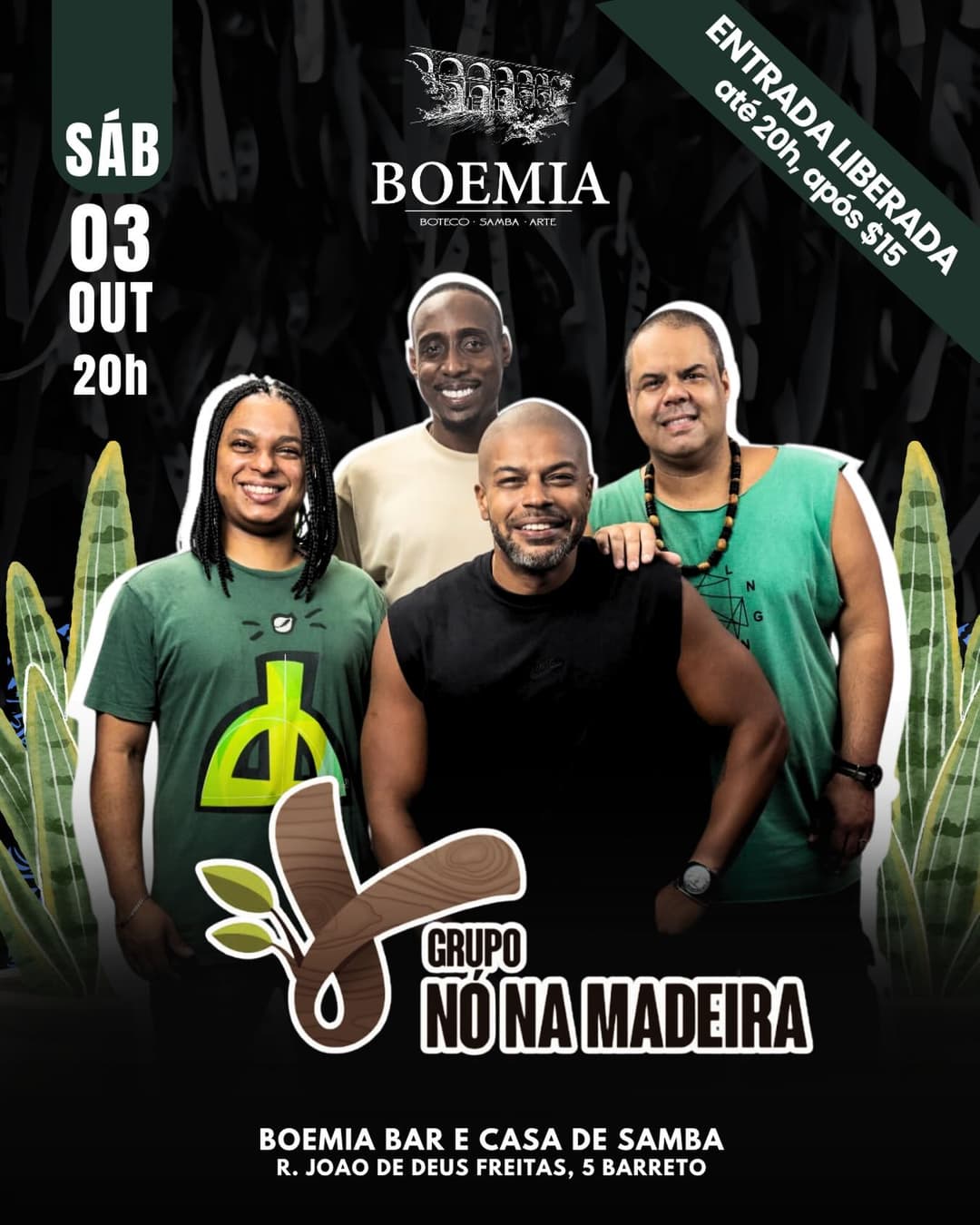 Flyer de Grupo Nó na Madeira