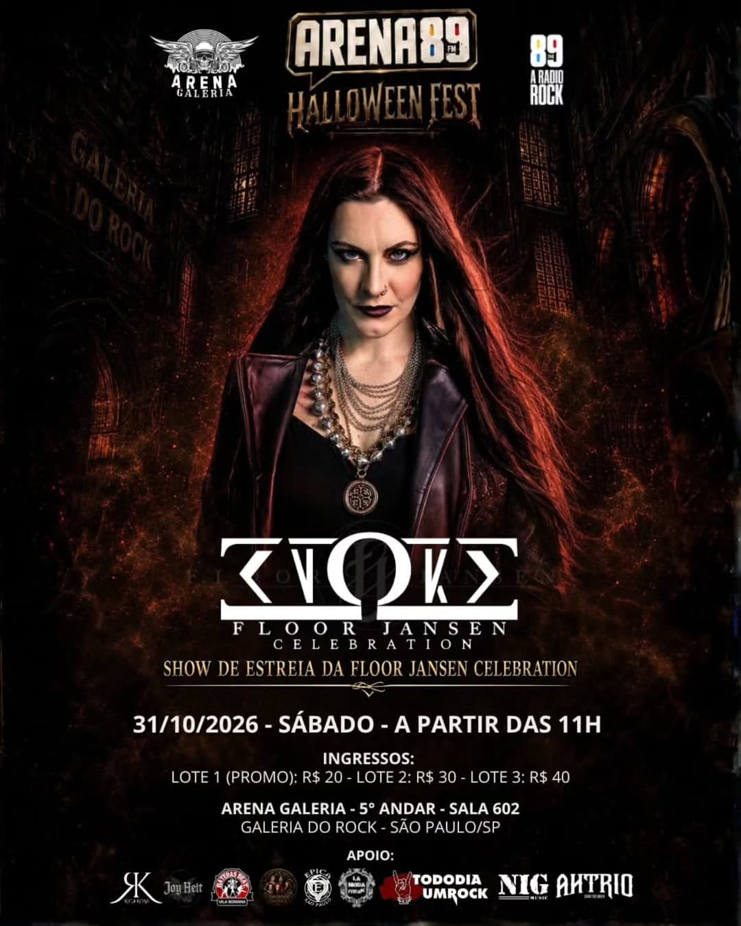 Flyer de Evoke