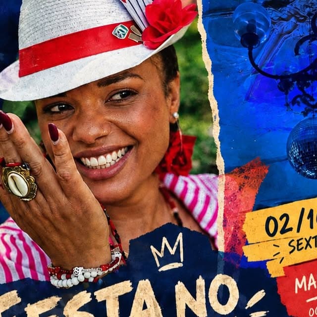 Flyer de Roberta Moura & Trio Mandê e DJ Mauricio Salves