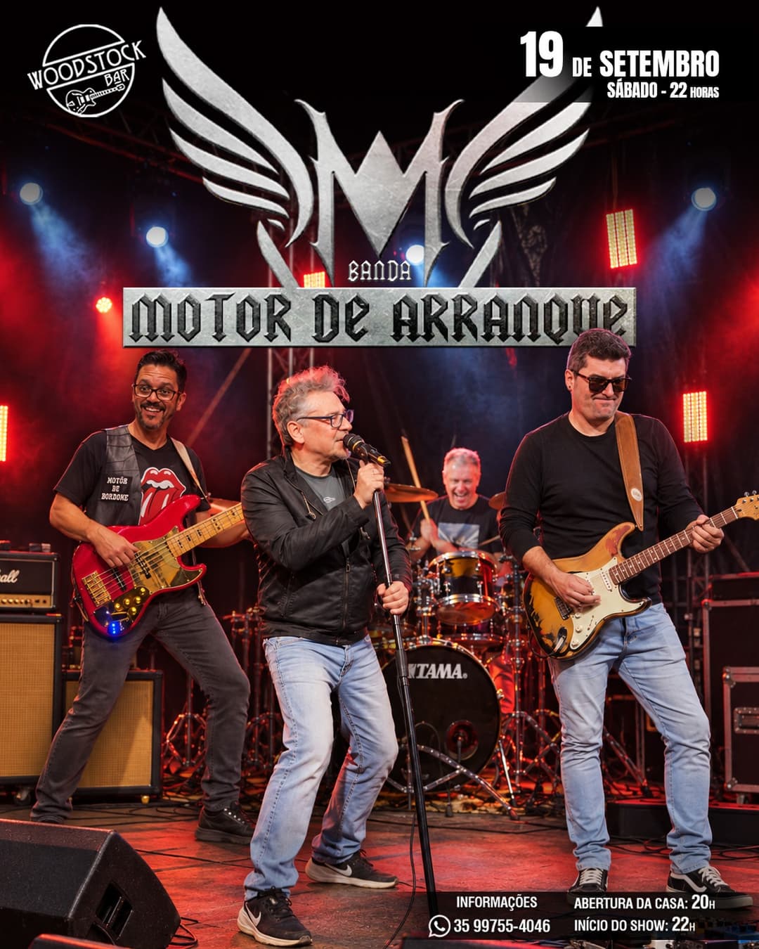 Flyer de Banda Motor de Arranque
