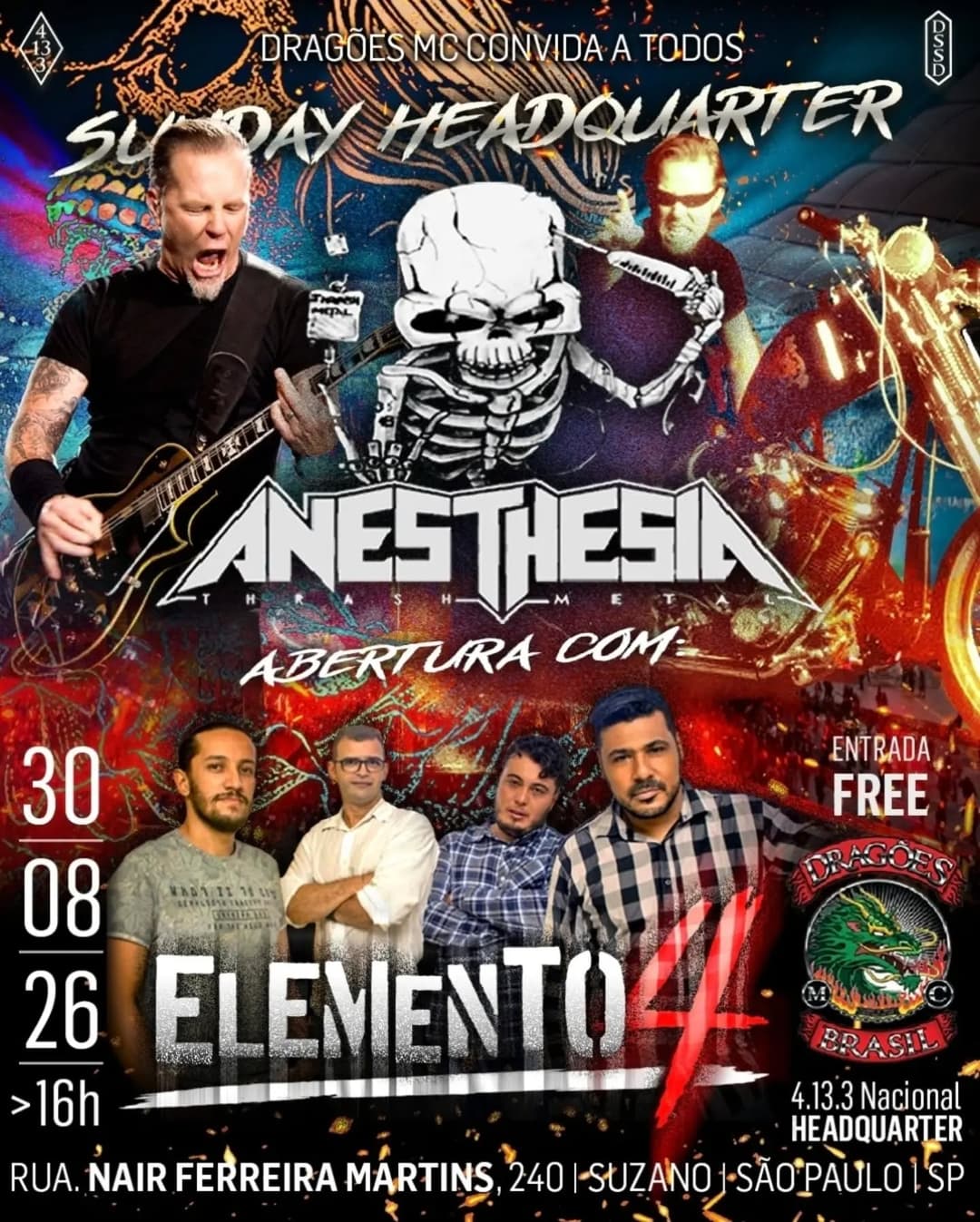 Flyer de Anesthesia