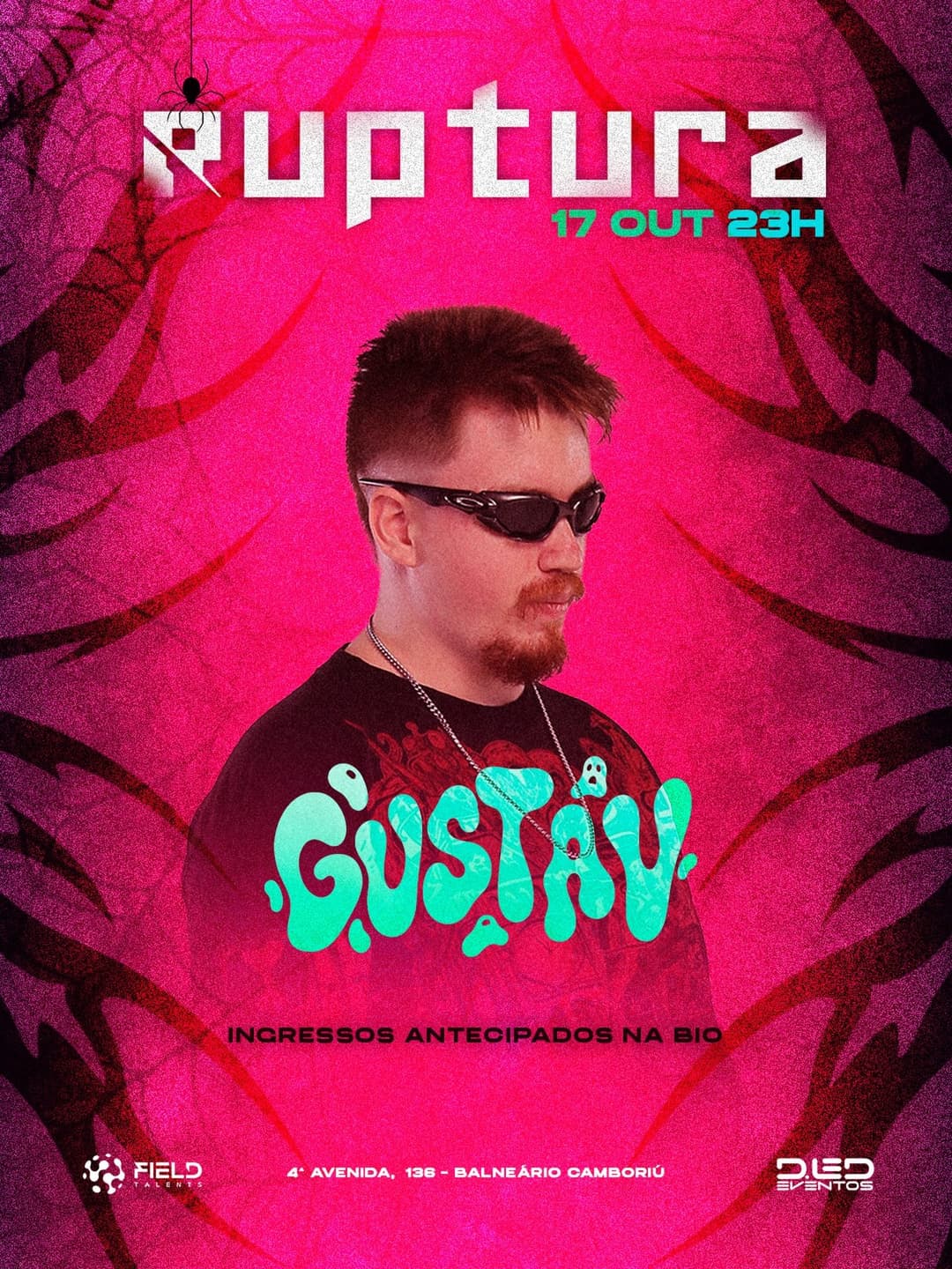 Flyer de Gus Tav