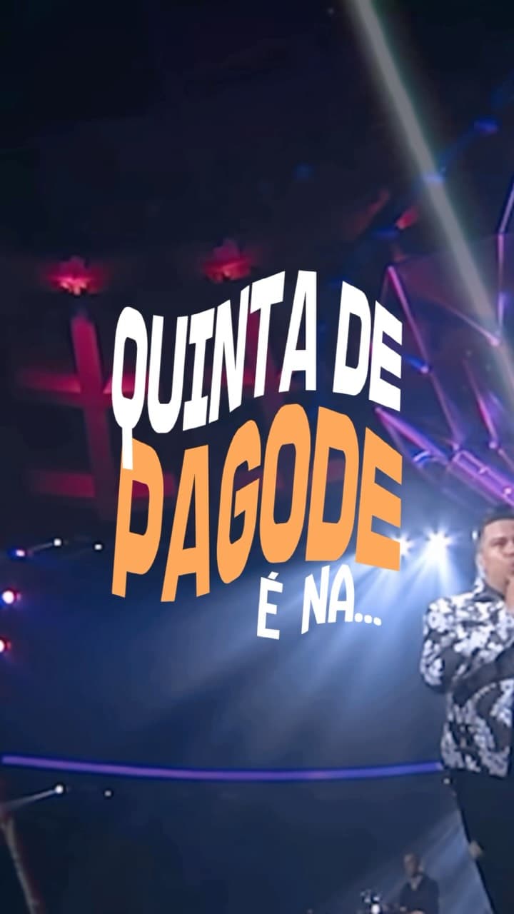 Flyer de Pagode do Carlinhos