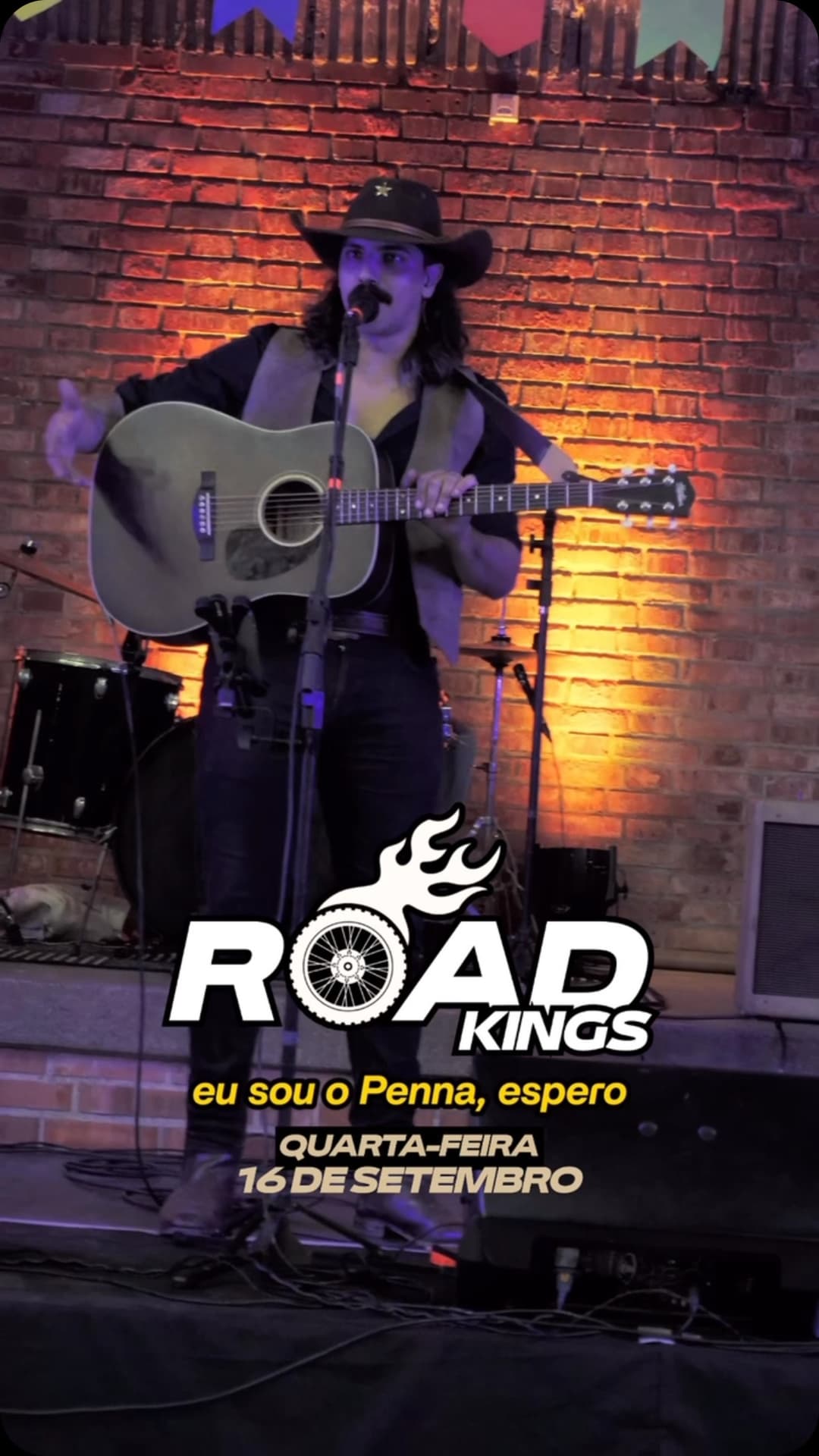 Flyer de Road Kings e Penna