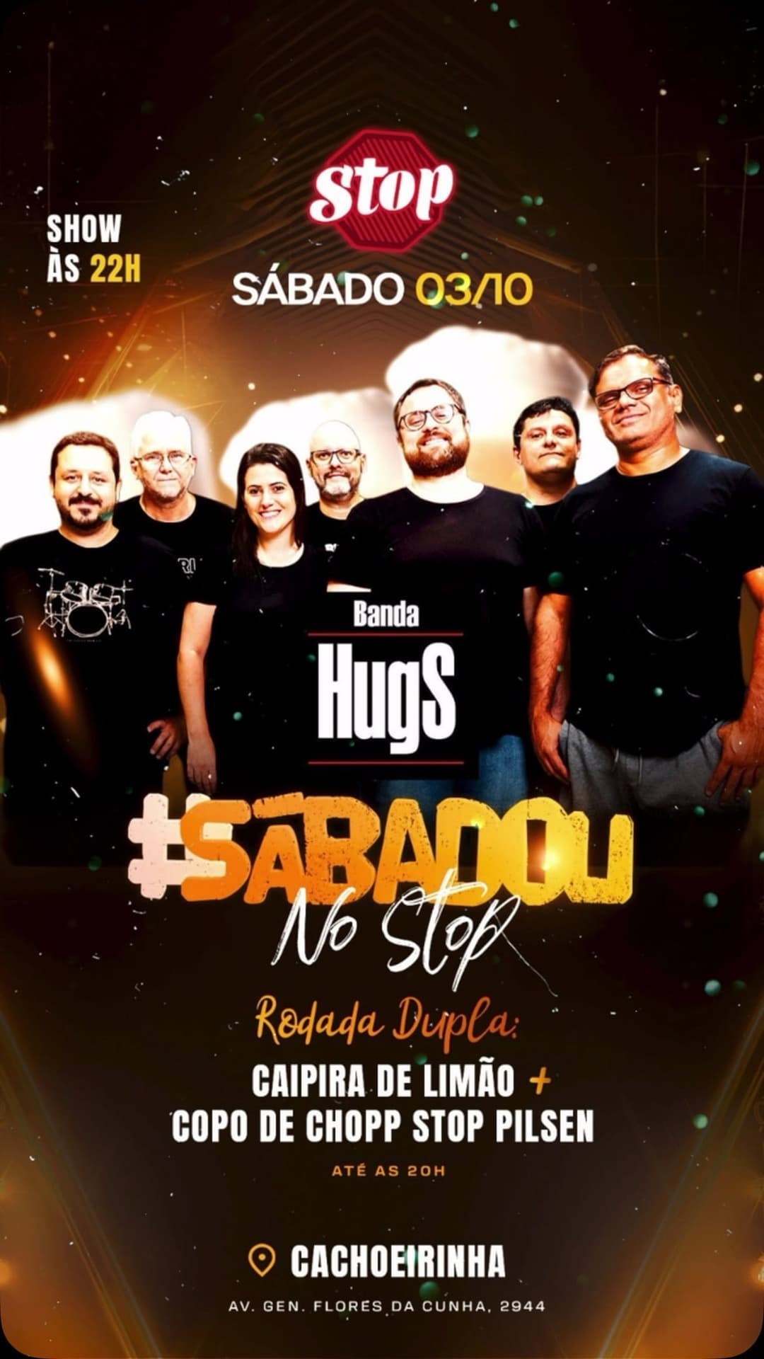Flyer de Banda HugS