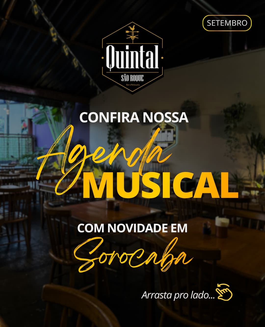 Flyer de Fabricio Henrique