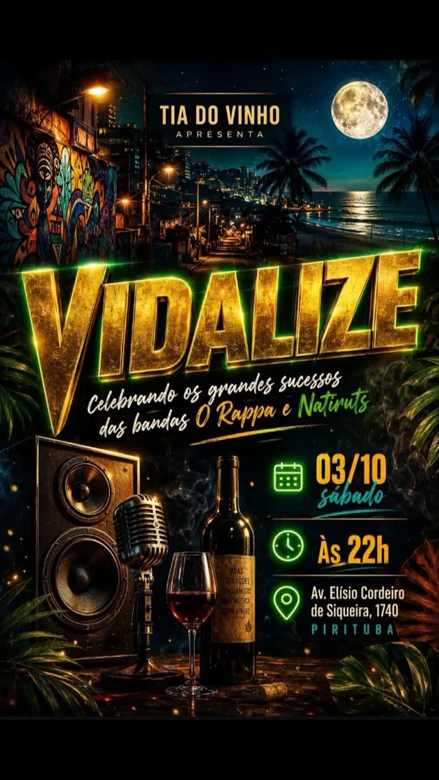 Flyer de VIDALIZE