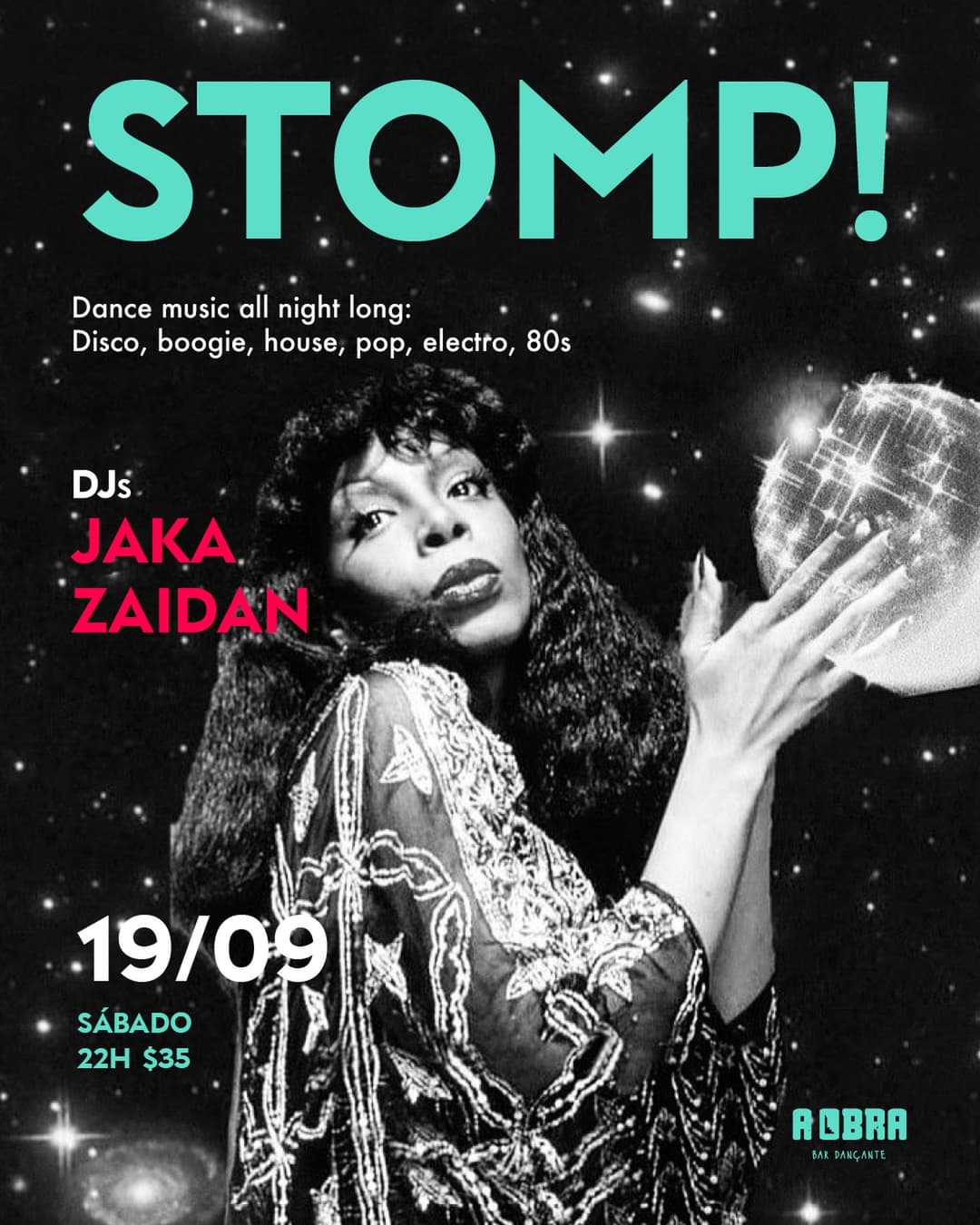 Flyer de Zaidan, D. e Daniel Vasconcellos