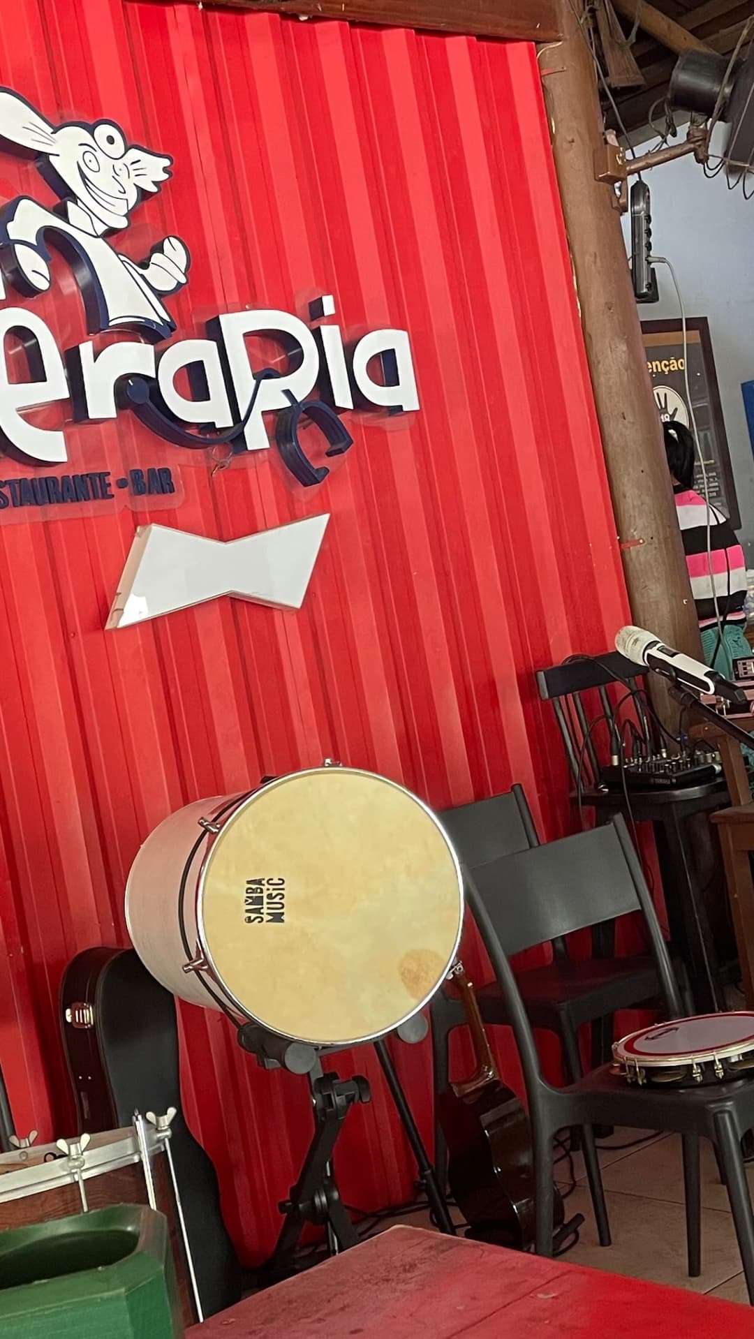 Flyer de Samba dos Leões