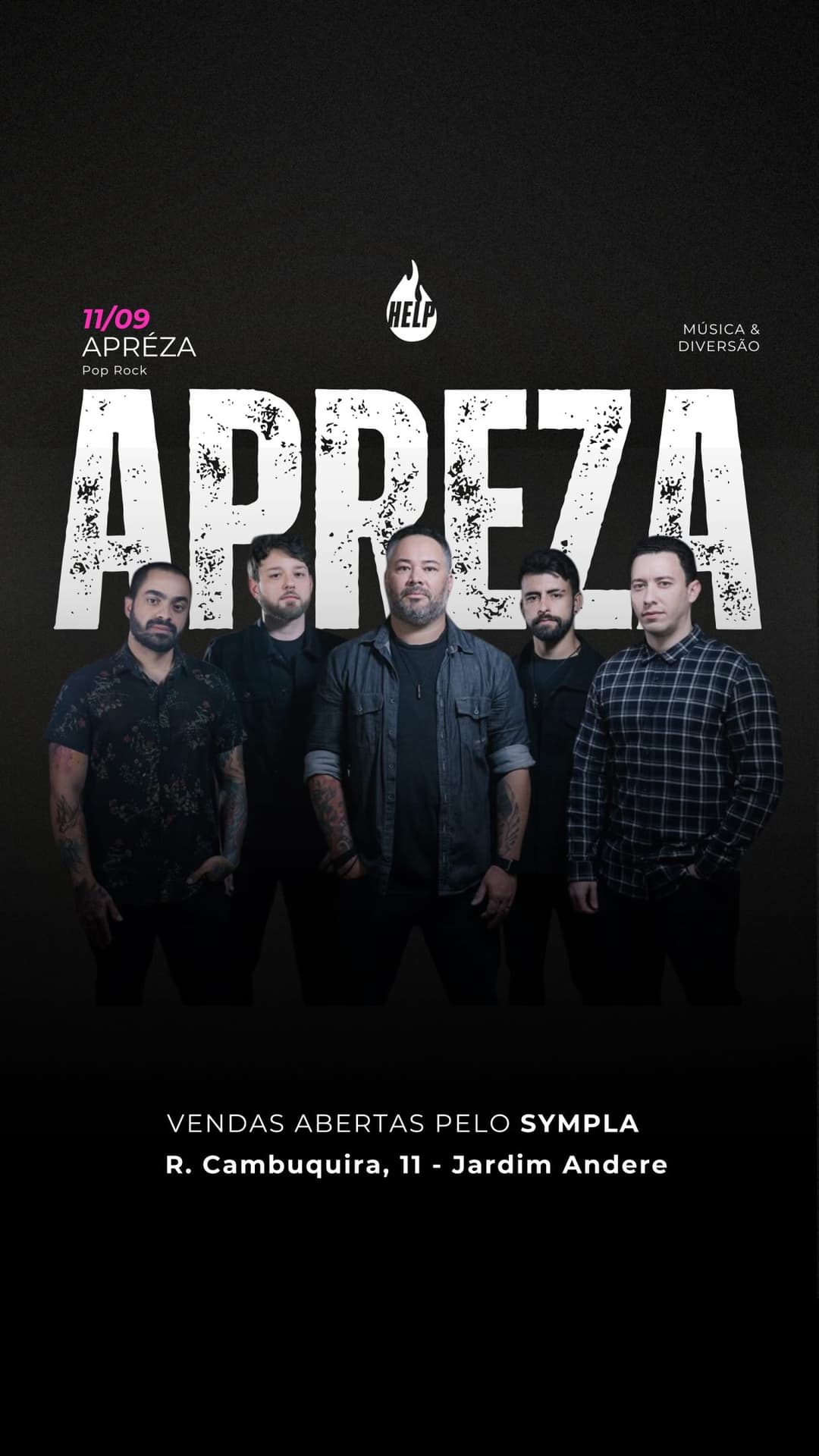 Flyer de Apréza