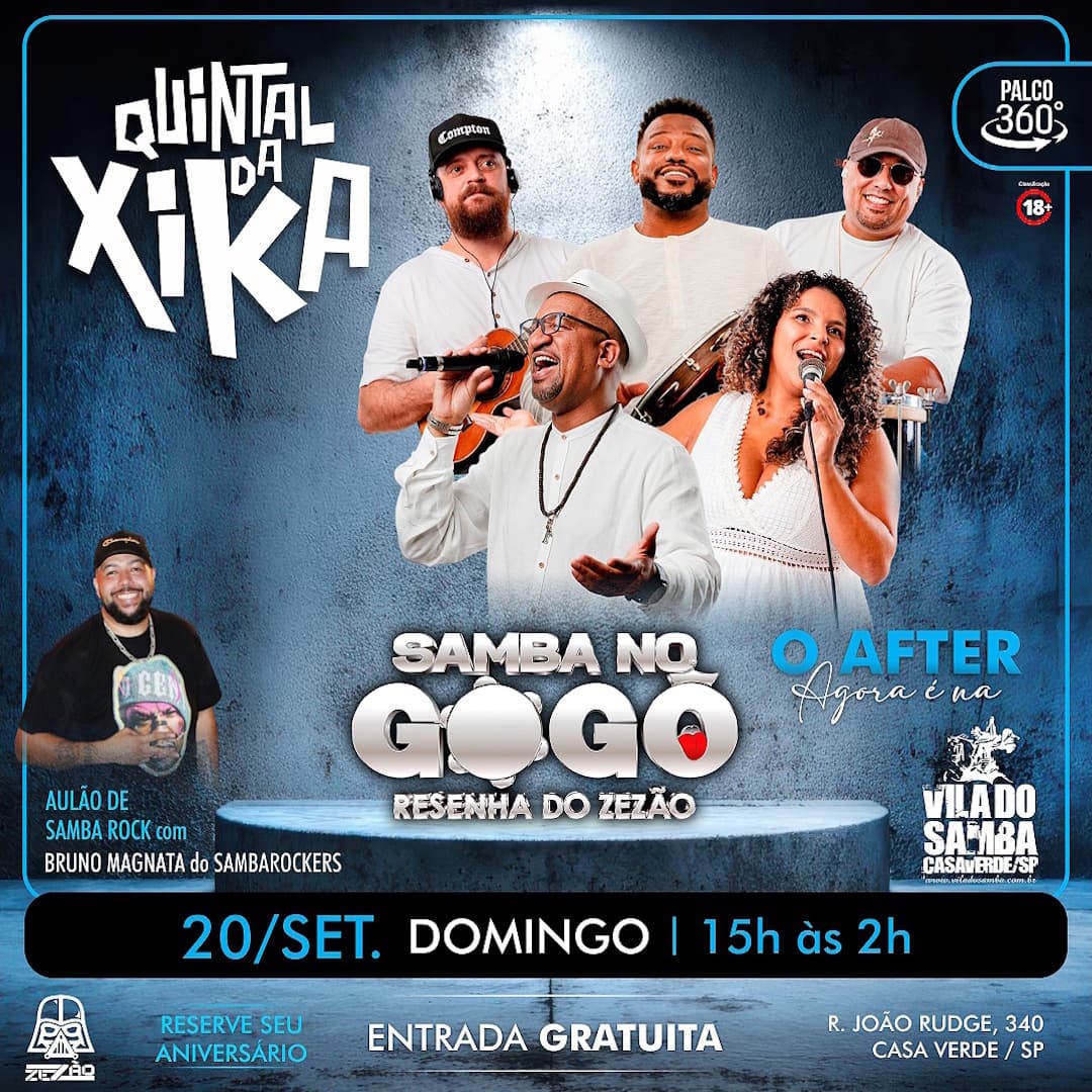 Flyer de Paulo Souza, Bruno Magnata e mais 3 artistas