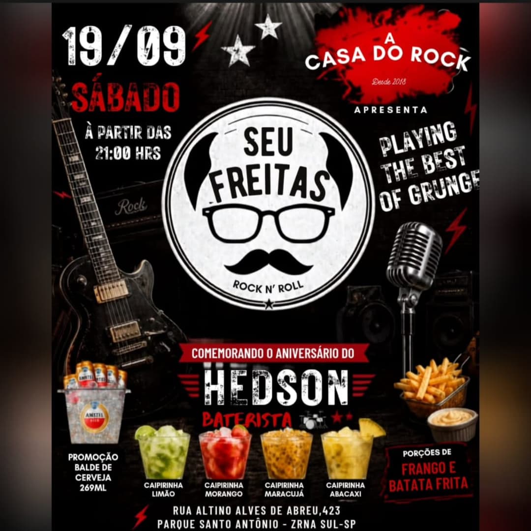 Flyer de SEU FREITAS
