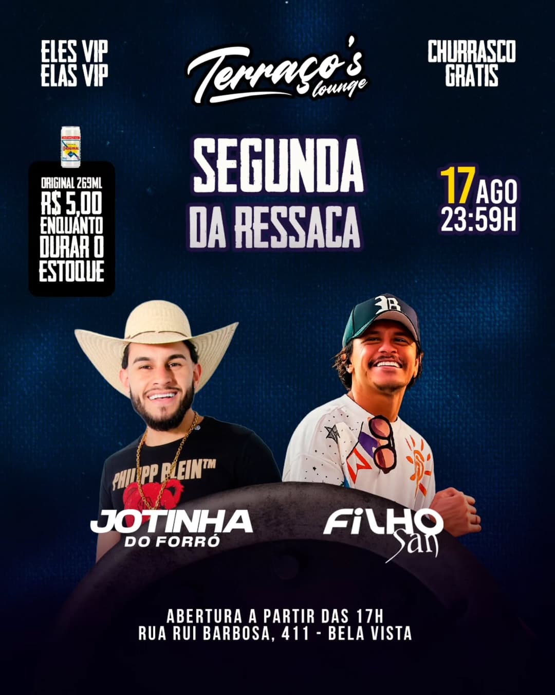 Flyer de Jotinha do Forró