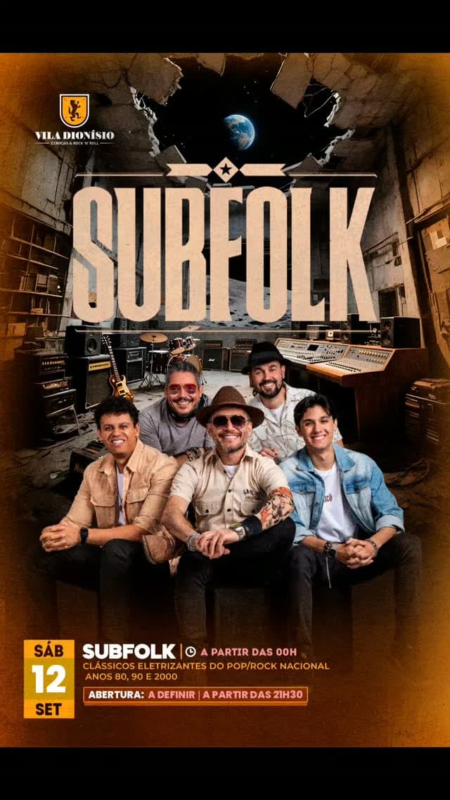 Flyer de Banda SubFolk