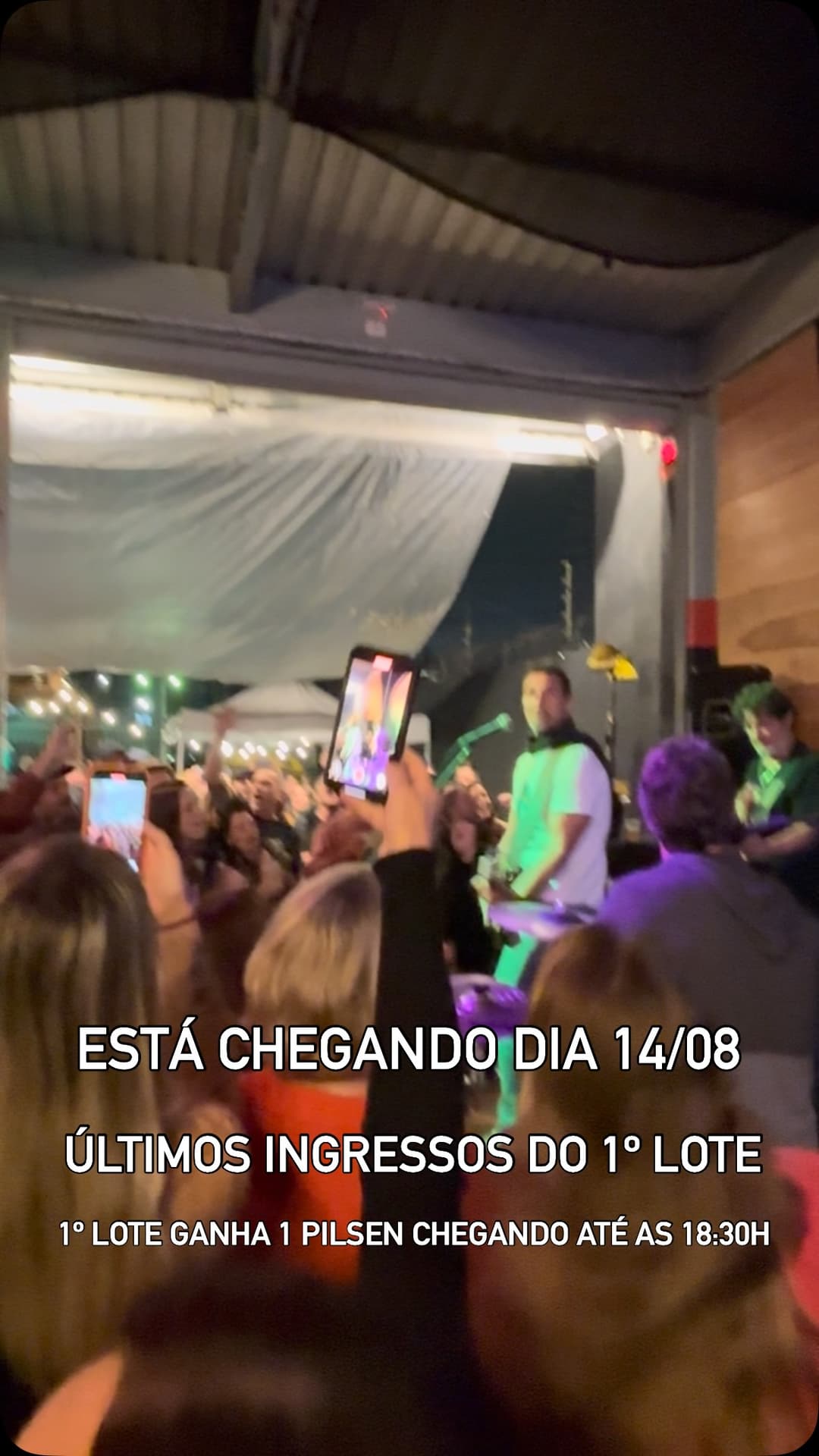 Flyer de Músicos do Dazaranha e Hey Oh