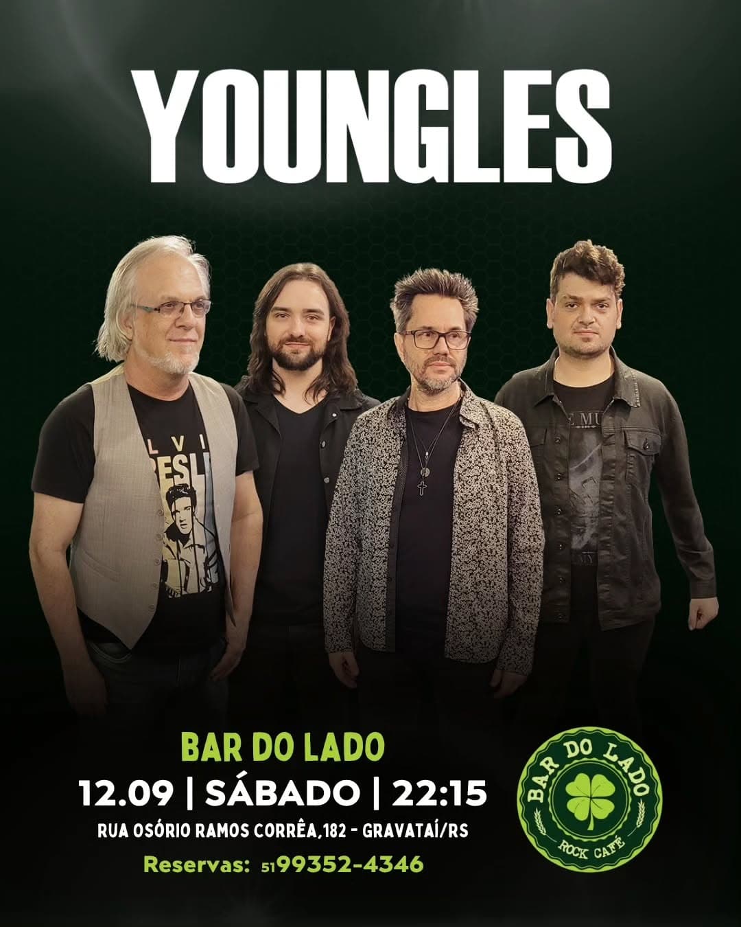 Flyer de Banda Youngles