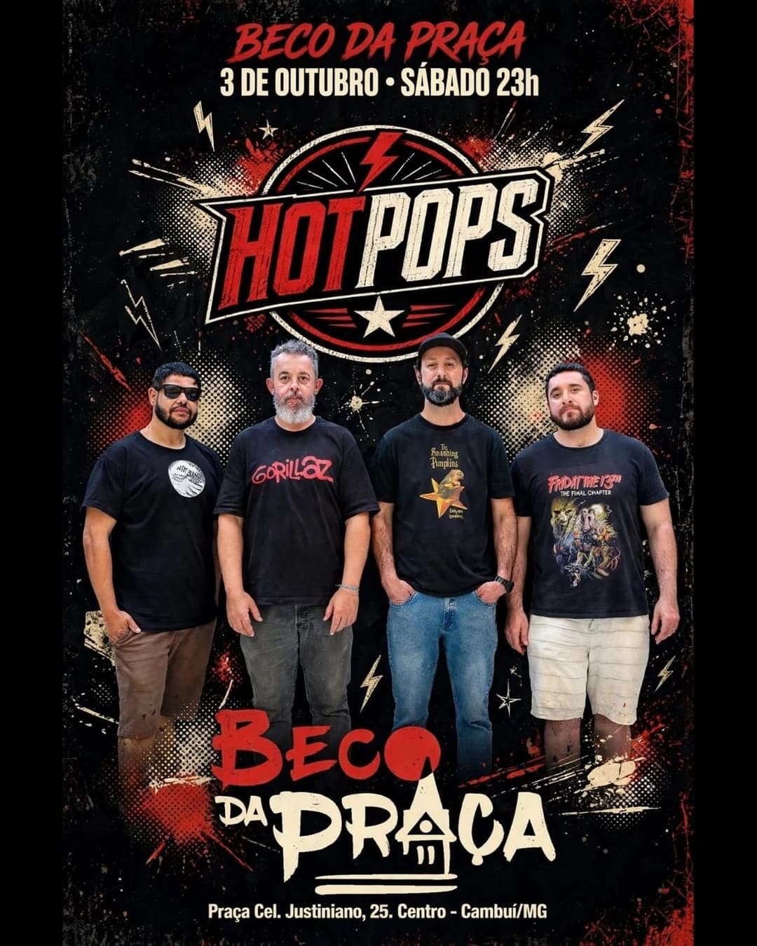 Flyer de Hotpops