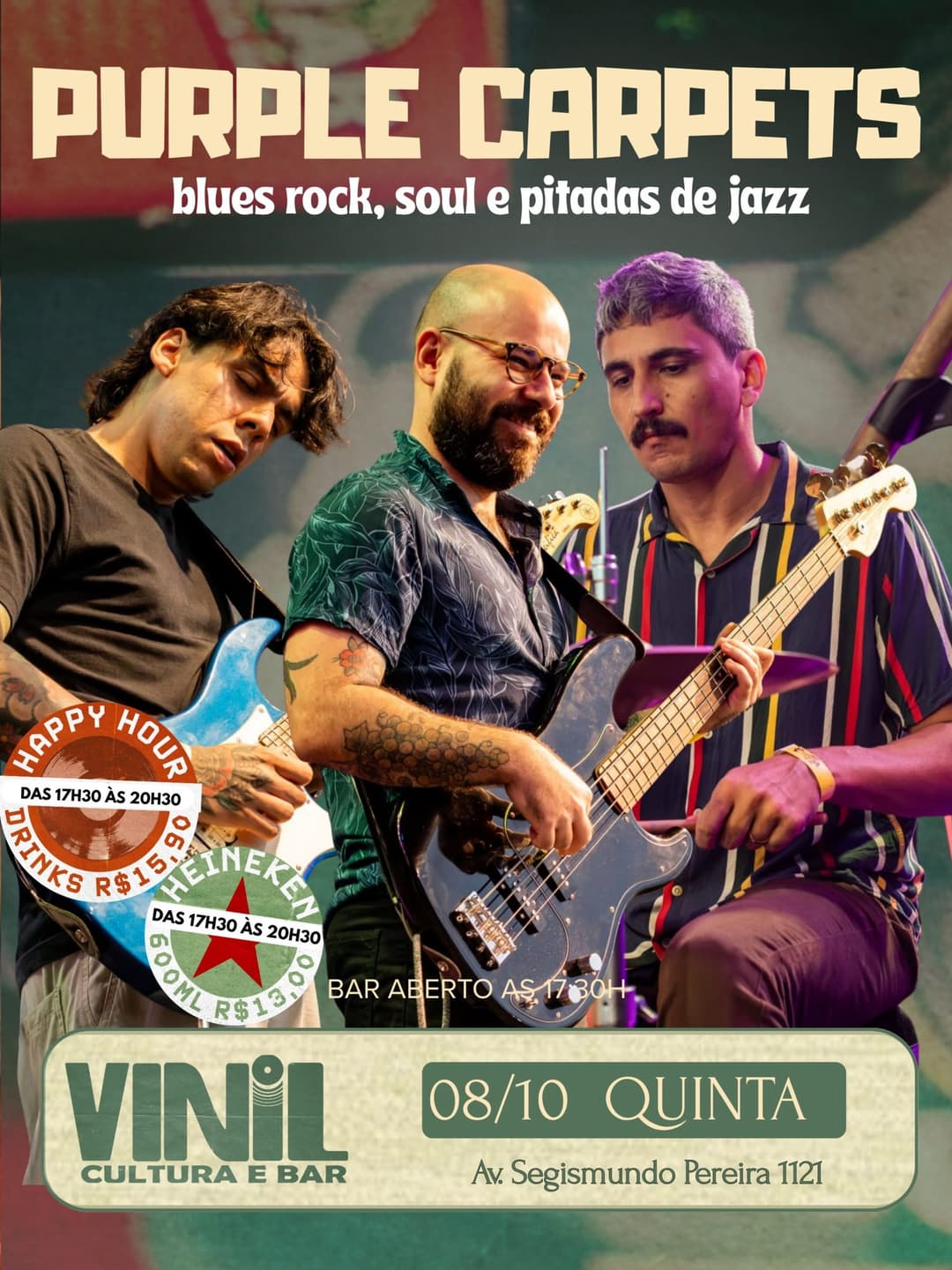 Flyer de Purple Carpets