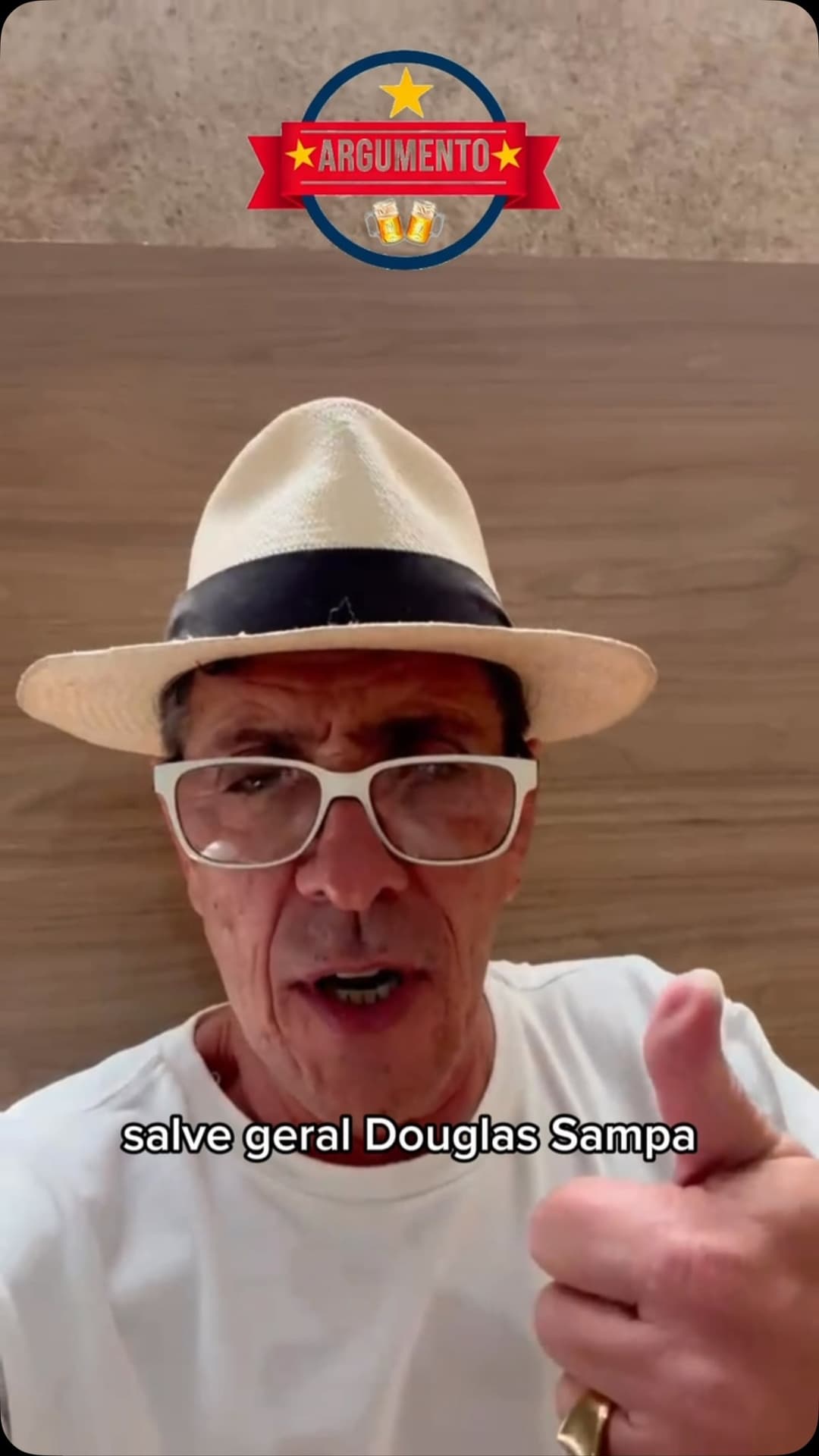 Flyer de Douglas Samba