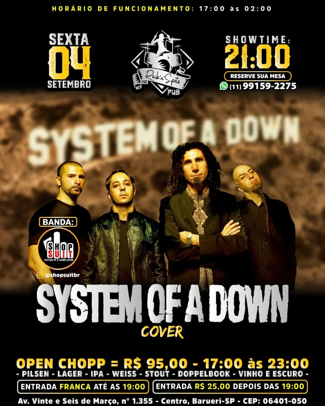 Flyer de Shop Suit