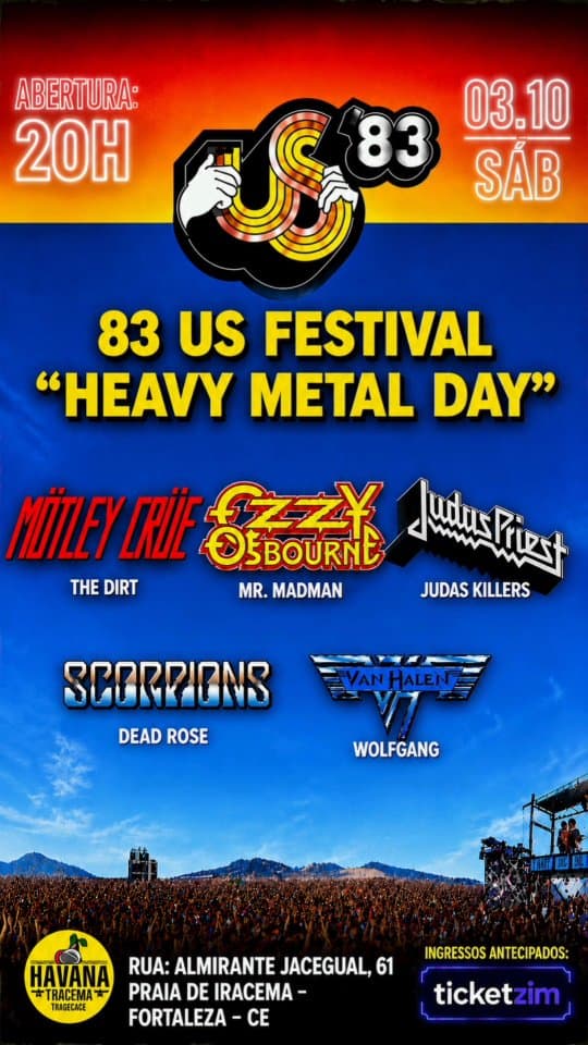 Flyer de The Dirt, Mr Madman, Dead Rose e mais 2 artistas