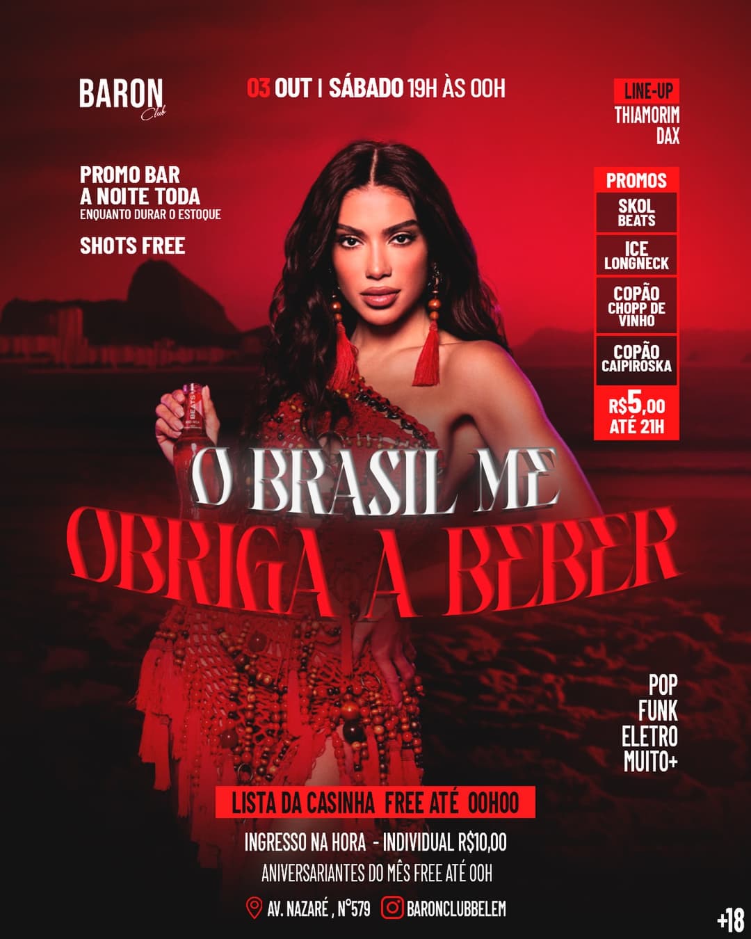 Flyer de thiamorim e Dax