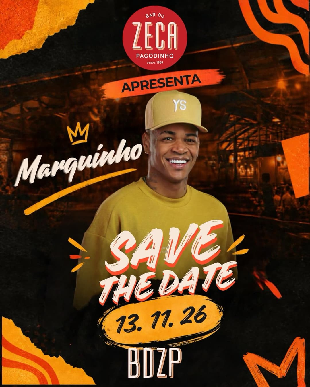 Flyer de ocantormarquinho