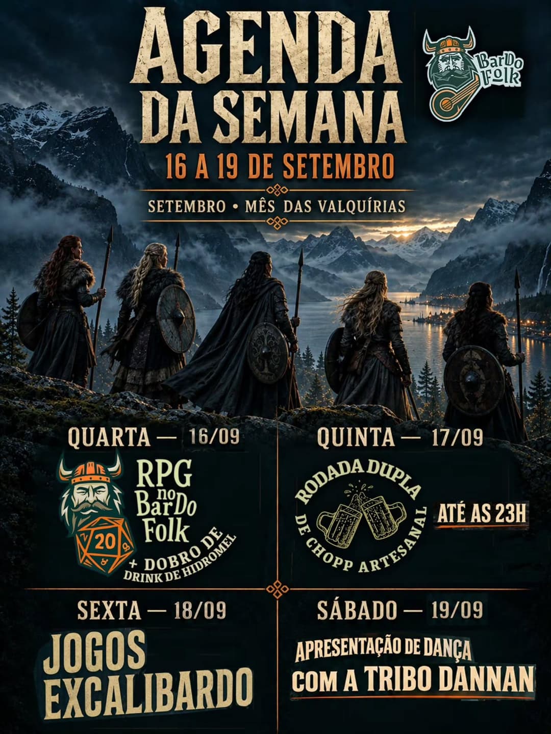 Flyer de Tribo Dannan