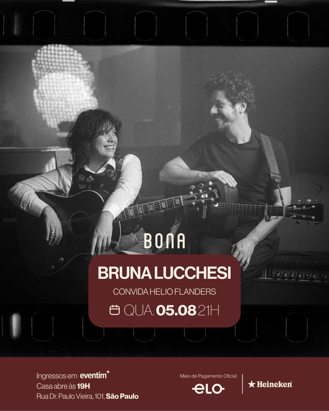 Flyer de Bruna Lucchesi