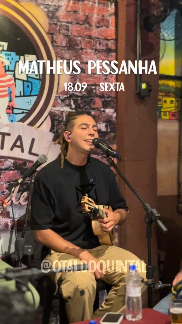 Flyer de Matheus Pessanha