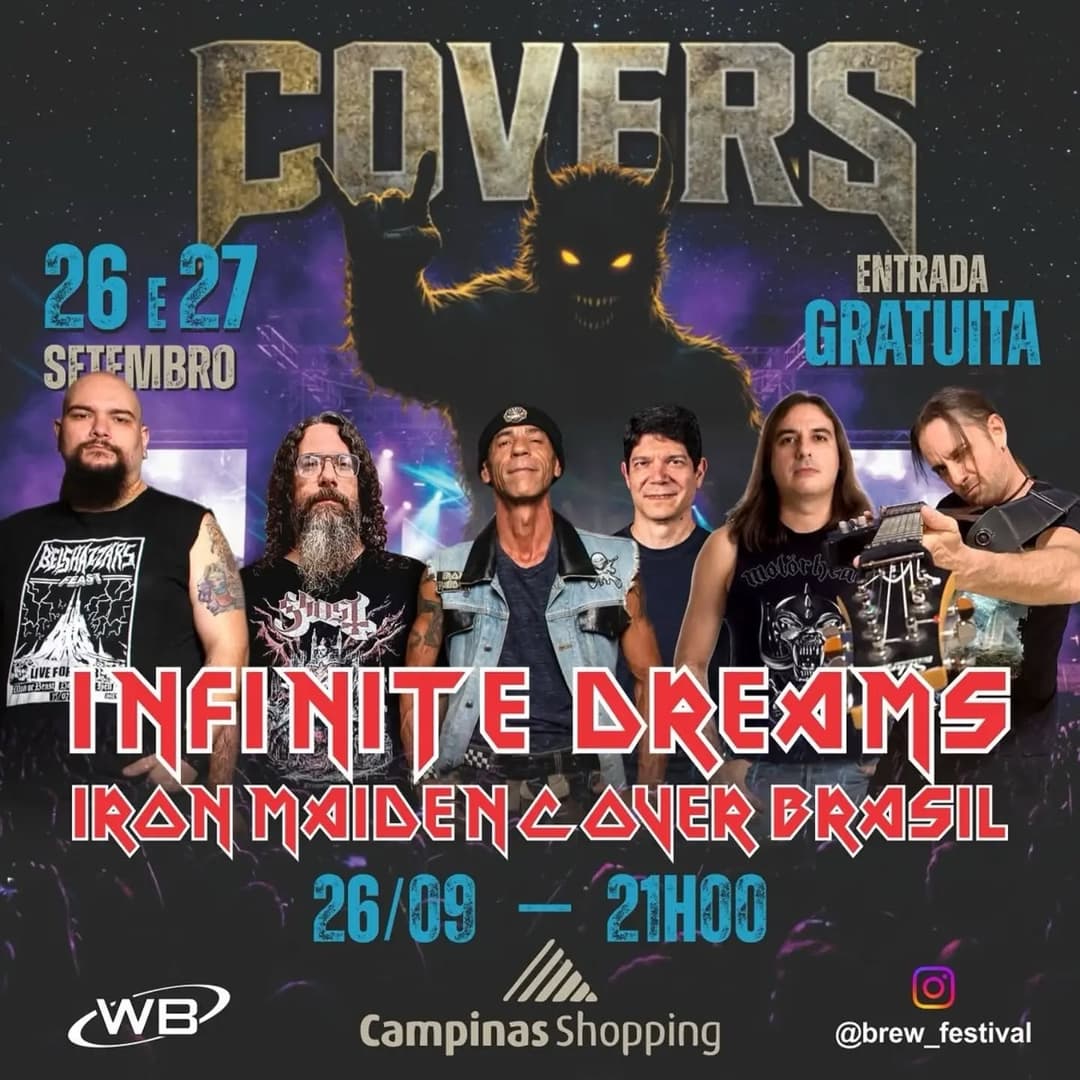 Flyer de Infinite Dreams