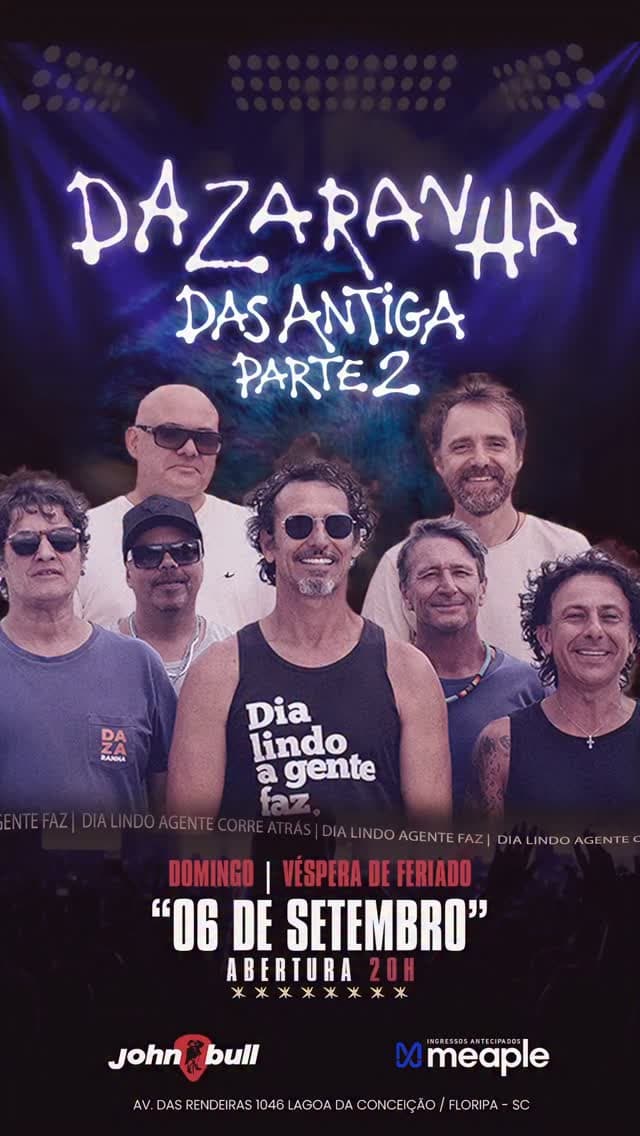 Flyer de Dazaranha