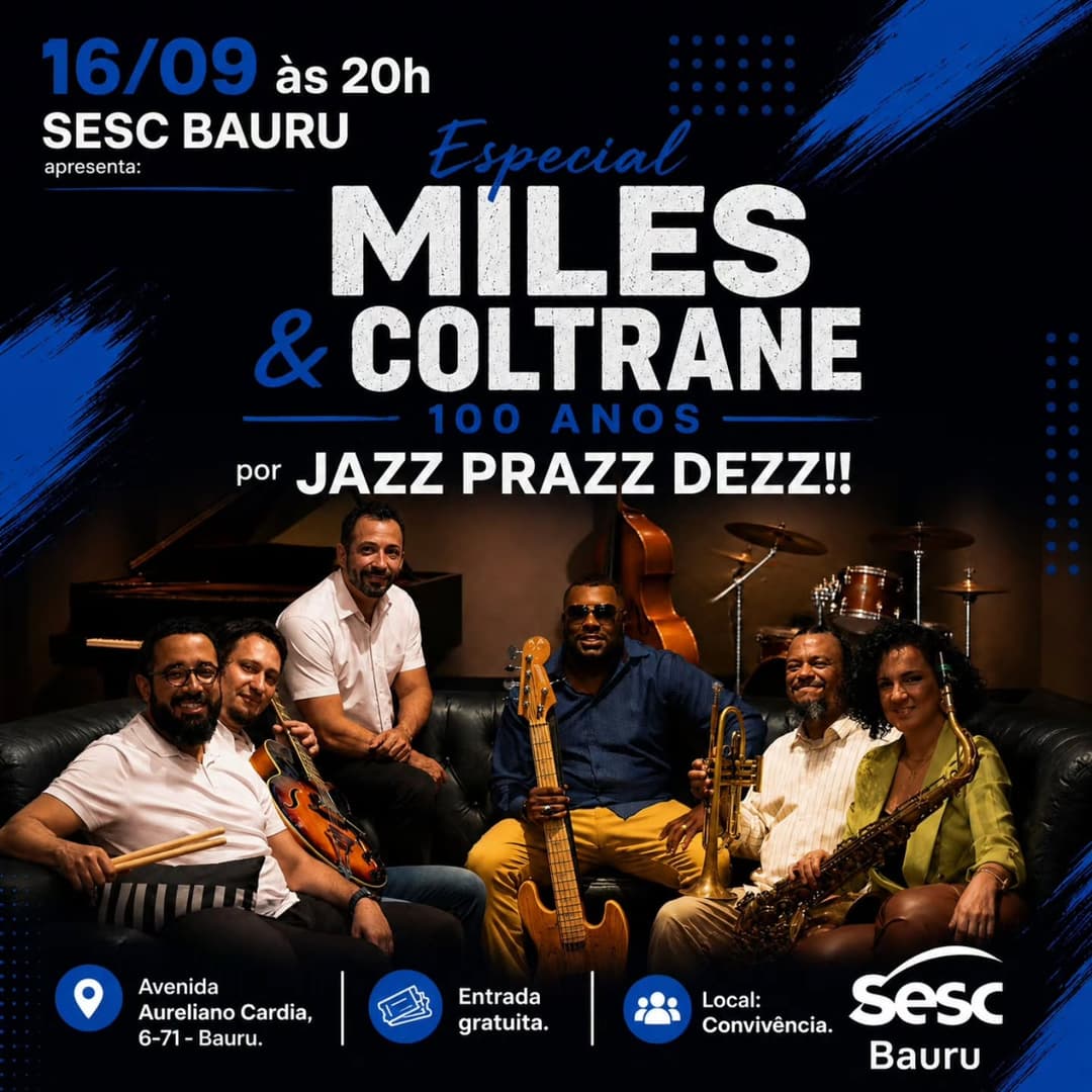 Flyer de Jazz Prazz Dezz