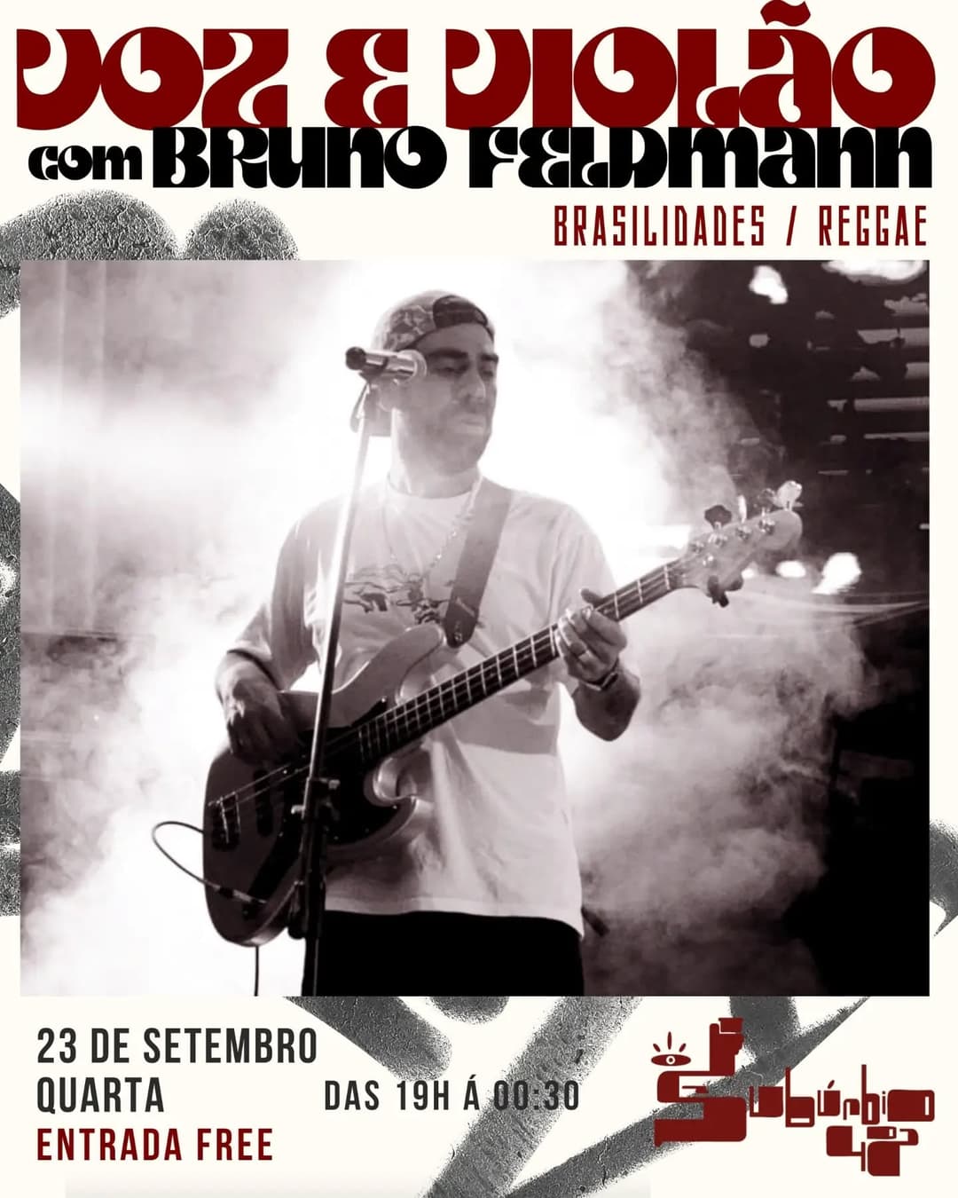 Flyer de Bruno Feldmann Amaral