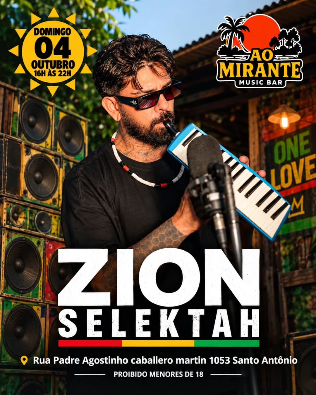 Flyer de Sommelier do Reggae