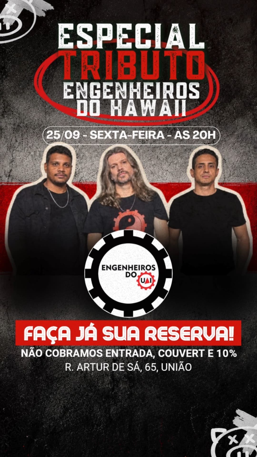 Flyer de Engenheiros do Uai
