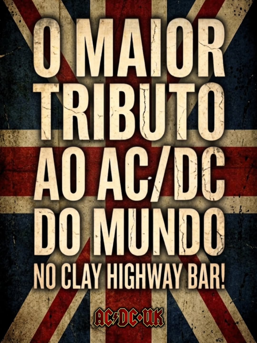 Flyer de AC/DC UK