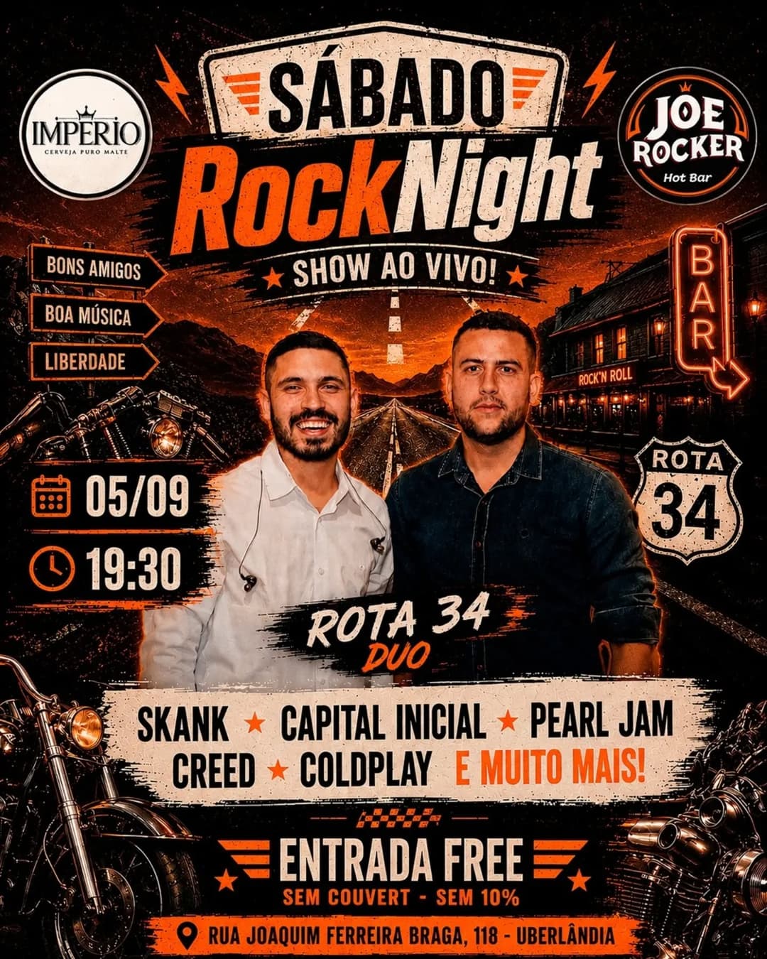 Flyer de Rota 34 Duo