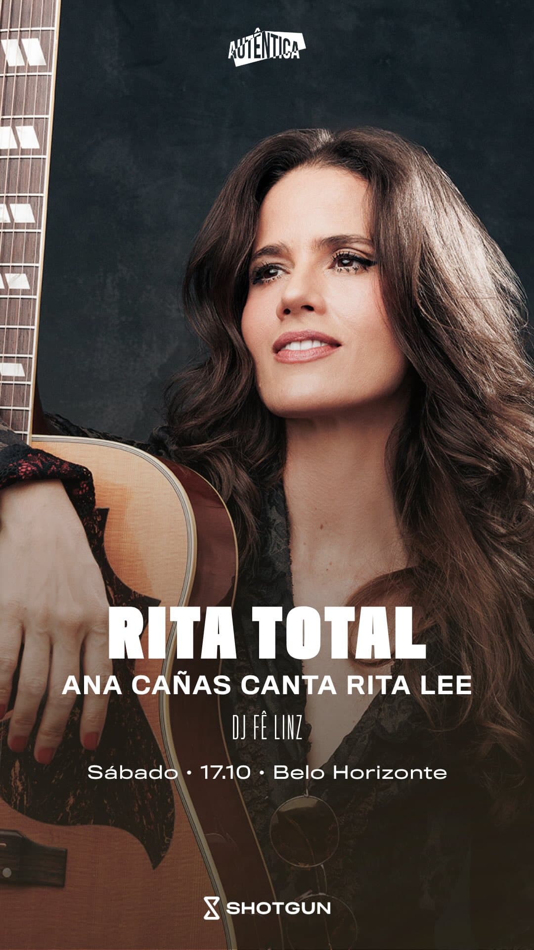 Flyer de Ana Cañas
