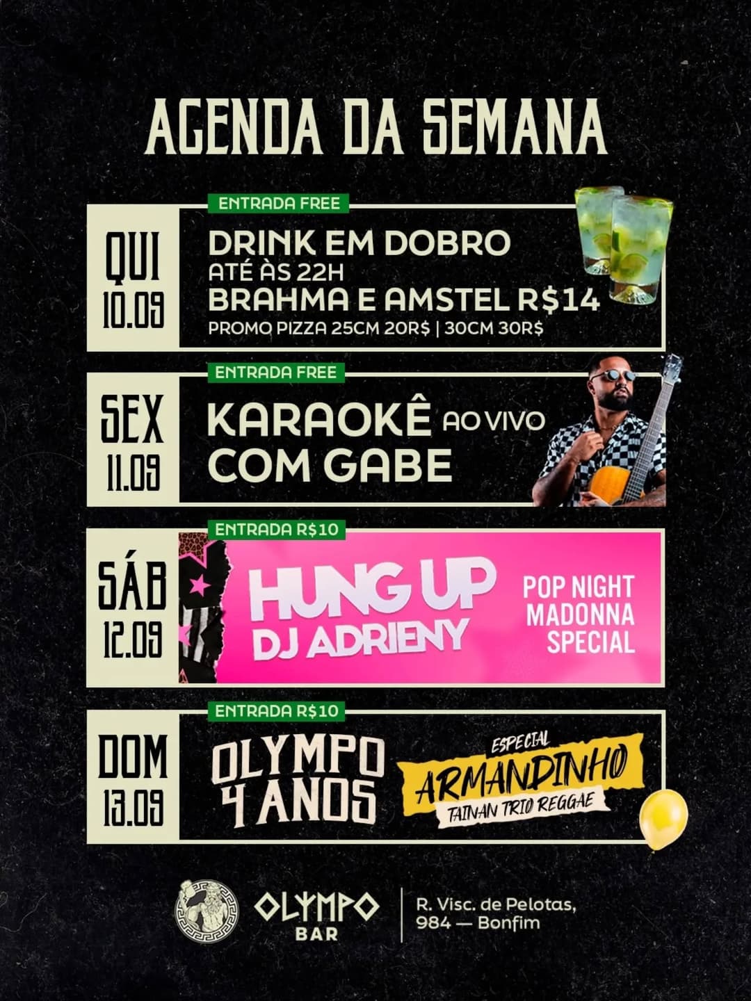 Flyer de Tainan Trio Reggae