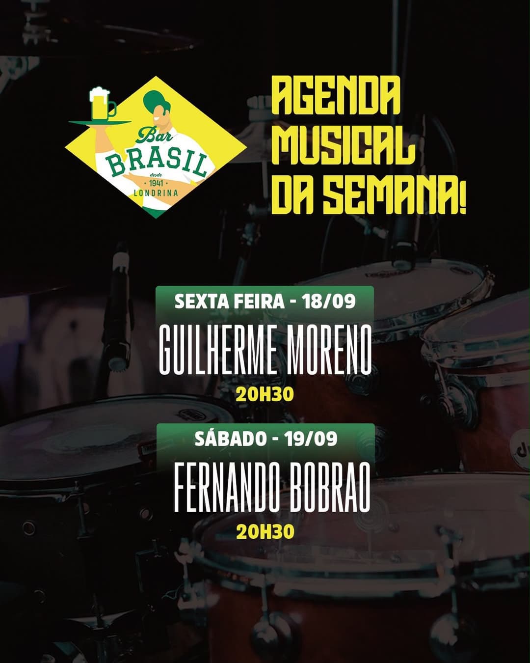 Flyer de Fernando Bobrão