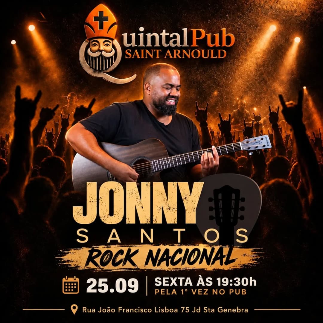 Flyer de Jonny Santos