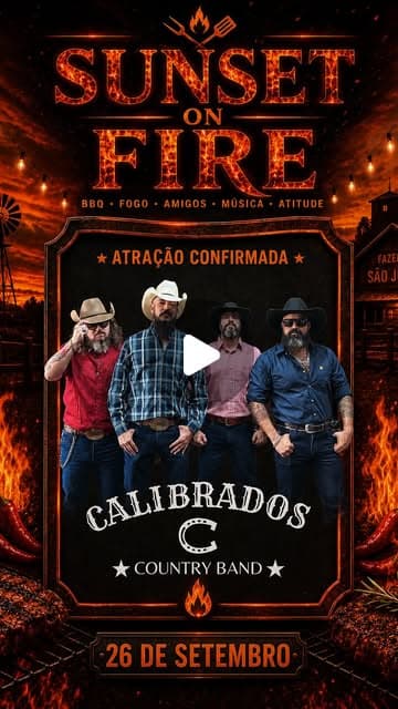 Flyer de Banda Calibrados