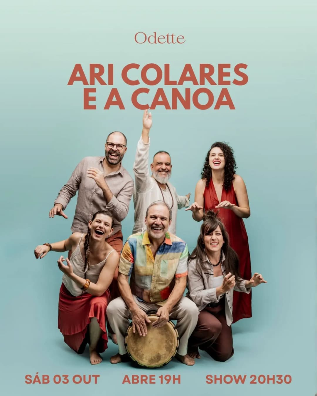 Flyer de Ari Colares