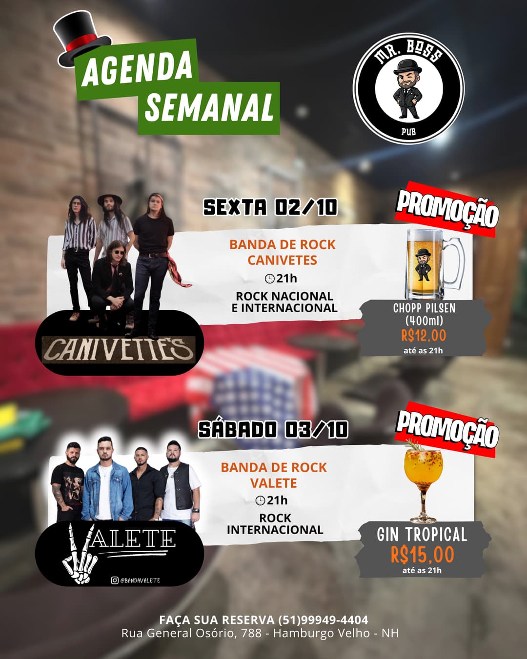 Flyer de Valete